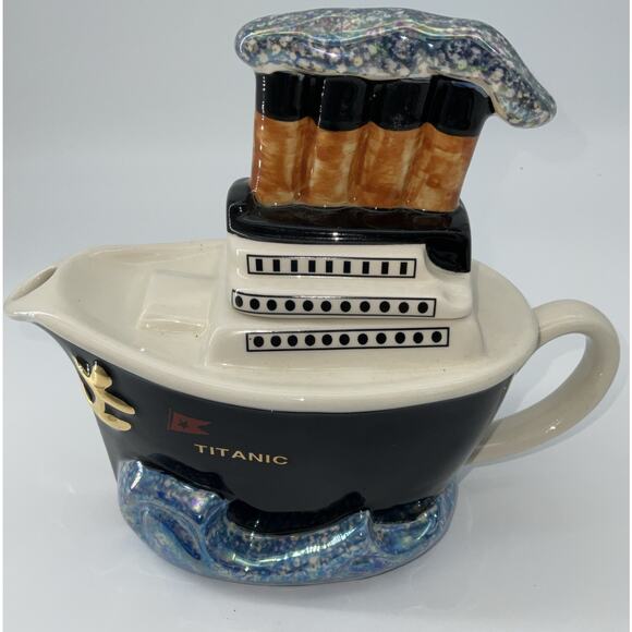 Tony Carter Titanic Teapot With Certificate Of Authenticity - Picture 2 of 12